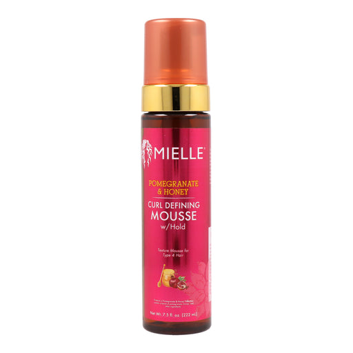 Pomegranate & Honey Curl Defining Mousse W/hold 222ml - Mielle - 1