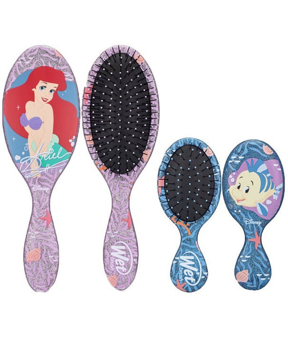 Cepillo Desenredante Ariel + Mini Cepillo - Disney Princess - Wet Brush - 1