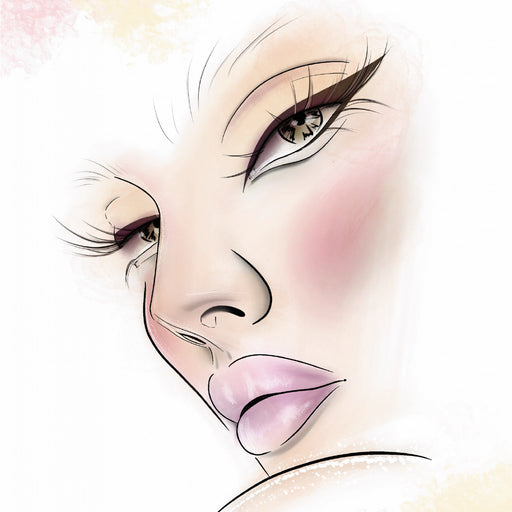 Artist - Rostro para Practicar Maquillaje - Facechart - 2