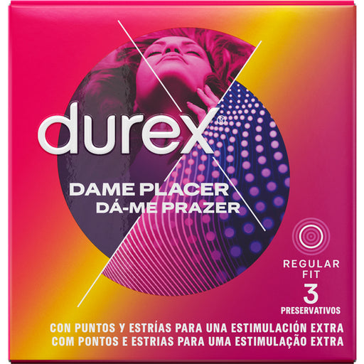 Preservativos Durex Dame Placer 3 Uds - Durex - 1