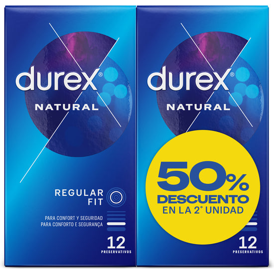 Natural Classic 12×12 Preservativos -50% Dto 2ªunidad - Durex - 1