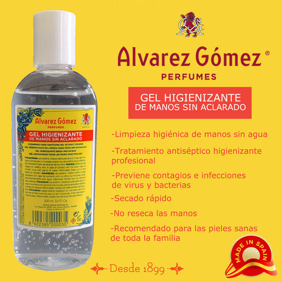 Gel Higienizante de Manos sin Aclarado de 100ml - Alvarez Gomez - 3