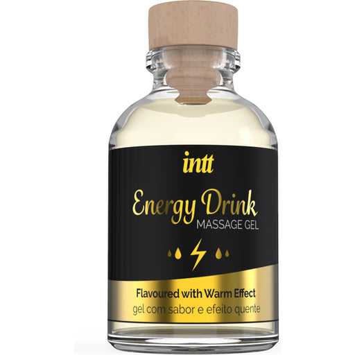 Gel de Masaje Besable Aroma Bebida Energética - 30ml - Intt - 2