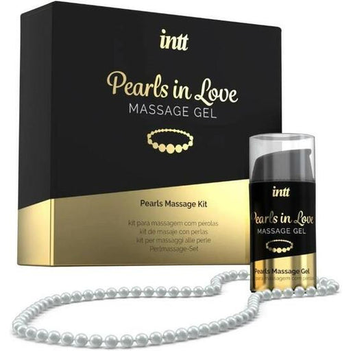 Pearls in Love - Gel de Masaje con Collar de Perlas - Intt - 1