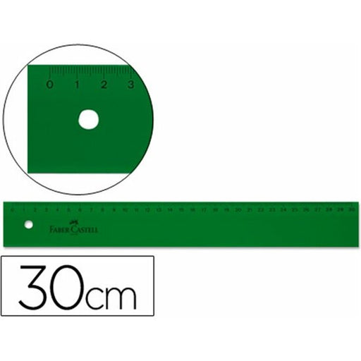 Regla 30cm - Faber Castell - 2