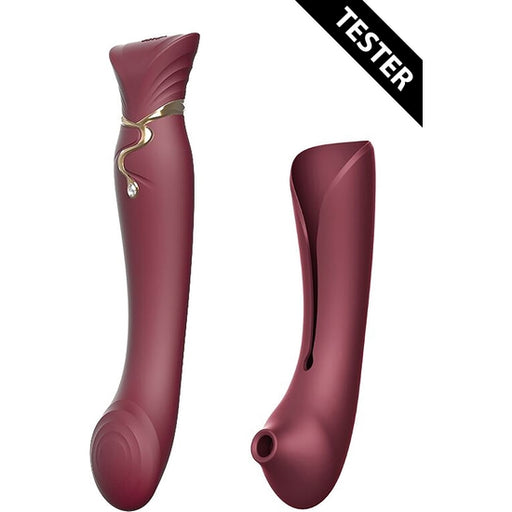 Queen Set - Wine Red - Tester - Zalo - 1