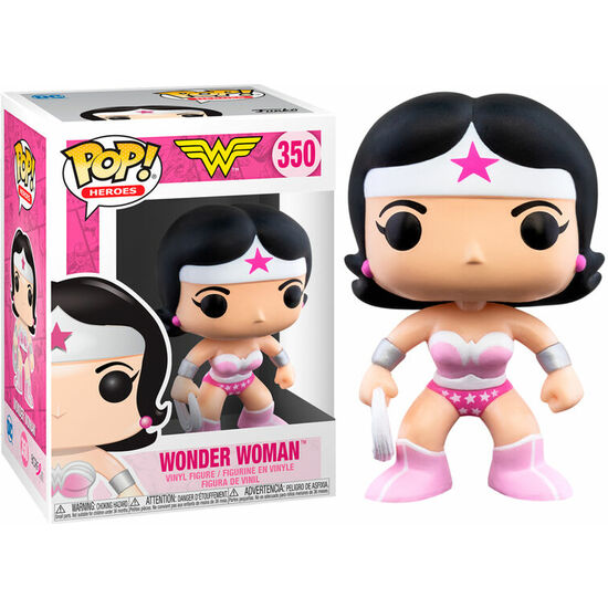 Figura Pop Breast Cancer Awareness Wonder Woman - Funko - 1
