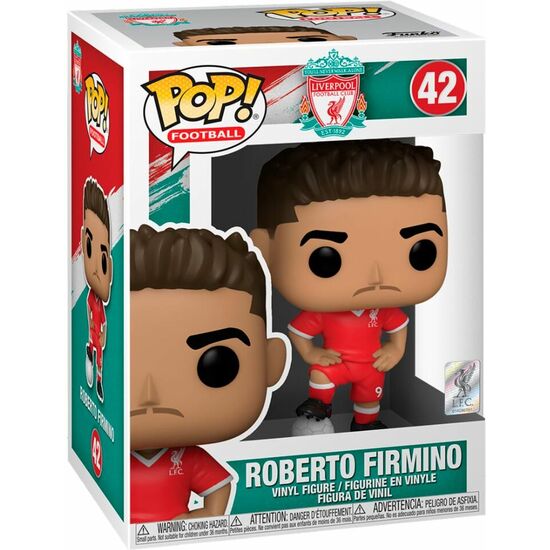 Figura Pop Liverpool Roberto Firmino - Funko - 1