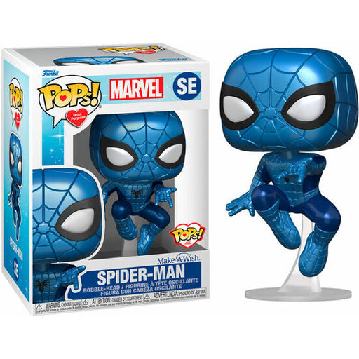 Figura Pop Marvel Make a Wish Spiderman Metallic - Funko - 1