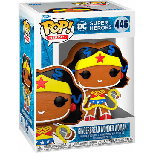 Figura Pop Dc Comics Holiday Gingerbread Wonder Woman - Funko - 1