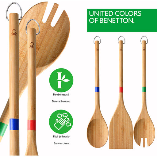 Set 3pc Utensilios Cocina Bamboo Casa - Benetton - 2