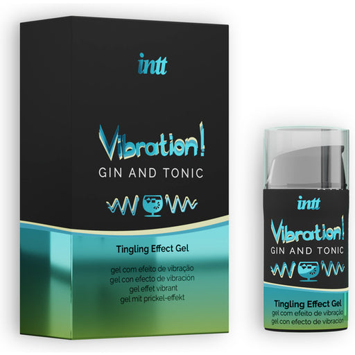 Vibration Gin Tonic Liquid Vibrator 15ml - Intt - 1
