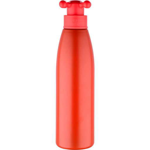 Botella de Agua de Pared única de 750ml en Acero Inoxidable Color Rojo Tapa de Grifo - Benetton - 1