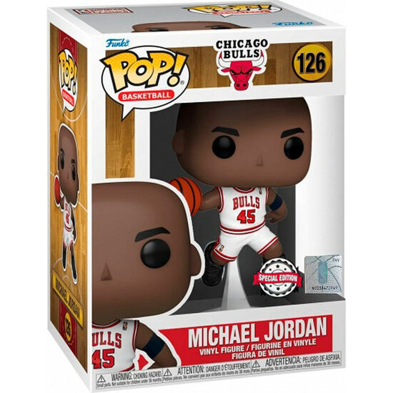 Figura Pop Nba Chicago Bulls Michael Jordan Exclusive - Funko - 1