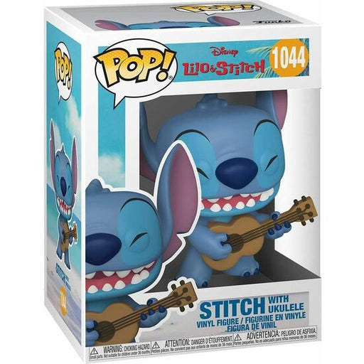 Figura Pop Disney Lilo and Stitch - Stitch with Ukelele - Funko - 1