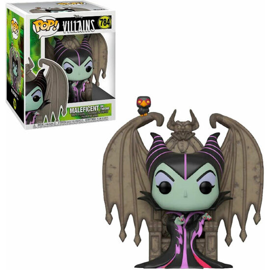 Figura Pop Disney Villains Maleficent with Throne - Funko - 1