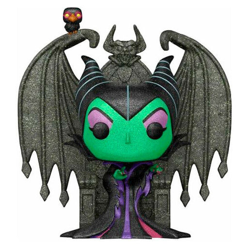 Figura Pop Disney Villains Maleficent on Throne Diamond Exclusive - Funko - 2