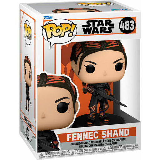 Figura Pop Star Wars Mandalorian Fennec Shand - Funko - 2