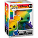 Figura Pop Disney Pride Mickey Mouse Rainbow - Funko - 1