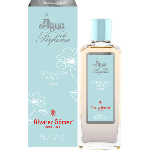 Agua de Perfume Turquesa Azul, Frasco 150 ml Agua de Perfume Libre - Alvarez Gomez - 1