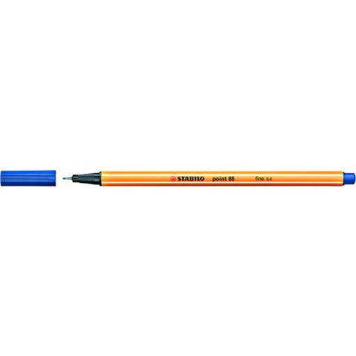 Rotulador Escritura Punta Fina 0.4mm Point88 Color - Azul 41 - Stabilo - 1
