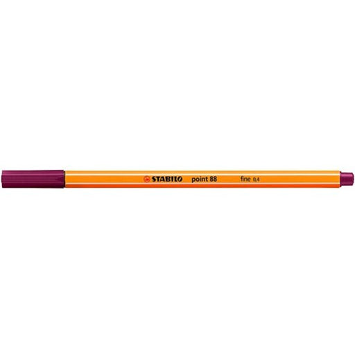 Rotulador Escritura Punta Fina 0.4mm Point88 Color - Purpura 19 - Stabilo - 1