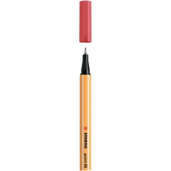 Rotulador Escritura Punta Fina 0.4mm Point88 Color - Rojo Oxido 47 - Stabilo - 1