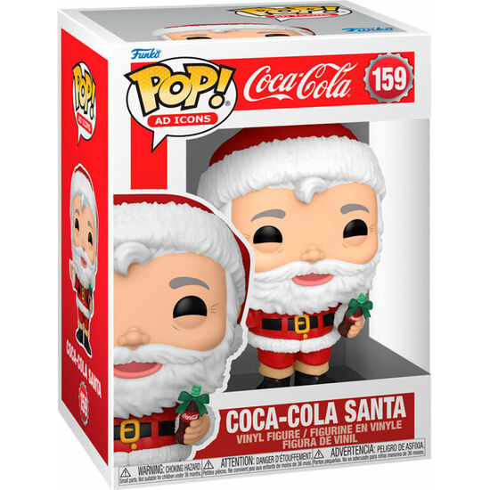 Figura Pop Coca Cola Santa - Funko - 1