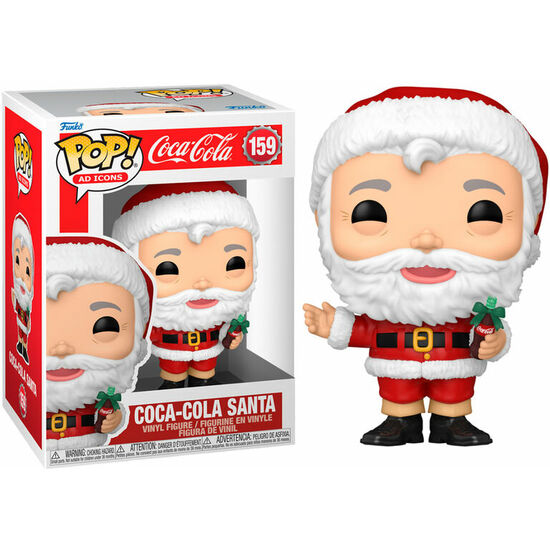 Figura Pop Coca Cola Santa - Funko - 3