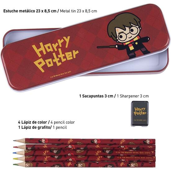 Set Papelería Escolar Harry Potter Gryffindor Rojo - Cerdá - 5