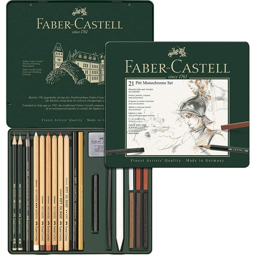 Estuche Faber-castell Dibujo Monochrome 21 Pzas - Faber Castell - 2
