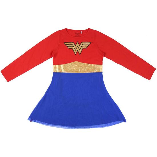 Vestido Single Jersey Tutu Wonder Woman Red - Cerdá - 1