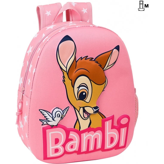 Disney Mochila 3d Bambi 33x27 - Safta - 1