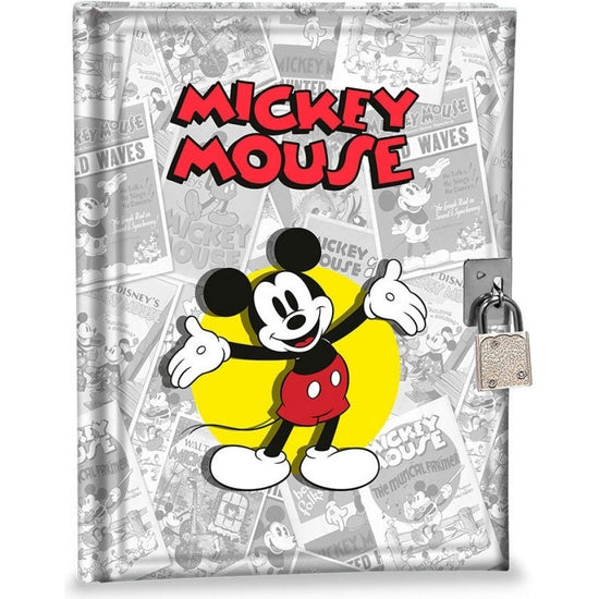 Mickey Classic Diario con Candado16x21x3 - Kids Licensing - 1