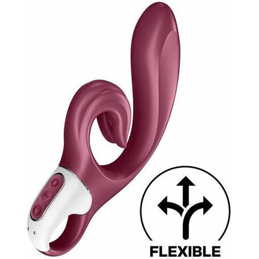 Love Me Conejito Vibrador Flexible - Rojo - Satisfyer - 1
