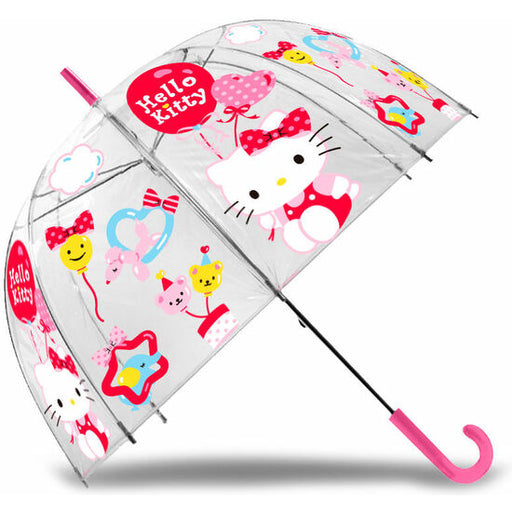Paraguas Burbuja Manual Hello Kitty 47cm - Kids Licensing - 1