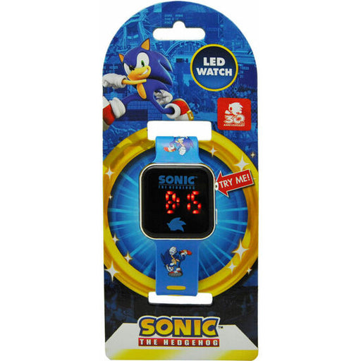 Reloj Sonic the Hedgehog Led - Kids Licensing - 1