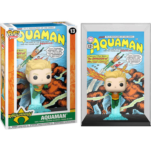 Figura Pop Comic Cover Dc Comics Aquaman - Funko - 2