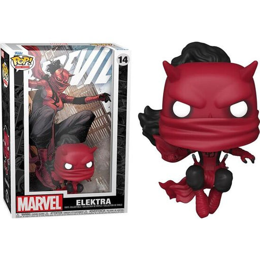 Figura Pop Comic Cover Marvel Daredevil Elektra - Funko - 1