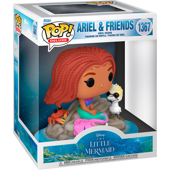 Figura Pop Deluxe Disney la Sirenita Ariel & Friends - Funko - 2