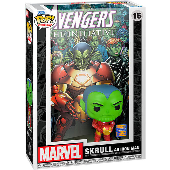 Figura Pop Album Marvel los Vengadores Avengers Skrull As Iron Man Exclusive - Funko - 1