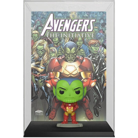 Figura Pop Album Marvel los Vengadores Avengers Skrull As Iron Man Exclusive - Funko - 2
