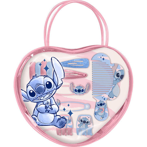 Bolso Corazon Accesorios Pelo Stitch Disney - Kids Licensing - 1