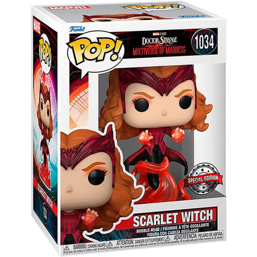 Figura Pop Marvel Doctor Strange Multiverse of Madness Scarlet Witch Exclusive - Funko - 2