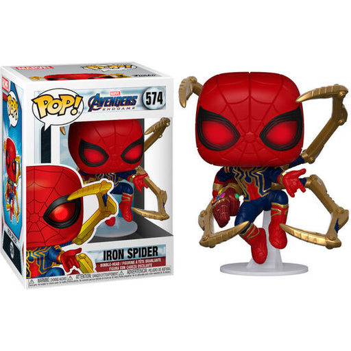 Figura Pop Marvel Vengadores Endgame Iron Spider with Nano Gauntlet - Funko - 1