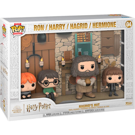 Figura Pop Moments Deluxe Harry Potter Hagrids Hut - Funko - 1