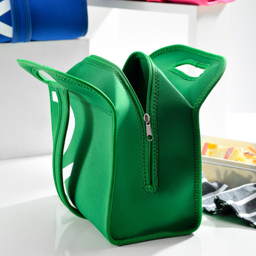 Bolsa de Almuerzo en Neopreno de Color Verde - Benetton - 2