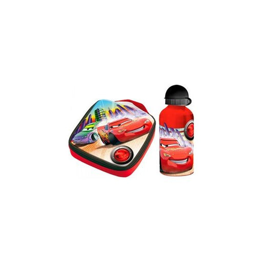 Set Sandwichera Térmica + Cantimplora Aluminio Disney Cars - Kids Licensing - 1