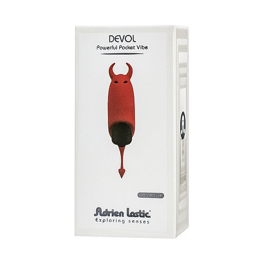 Pocket Devil Vibrador de Silicona - Rojo - Adrien Lastic - 2