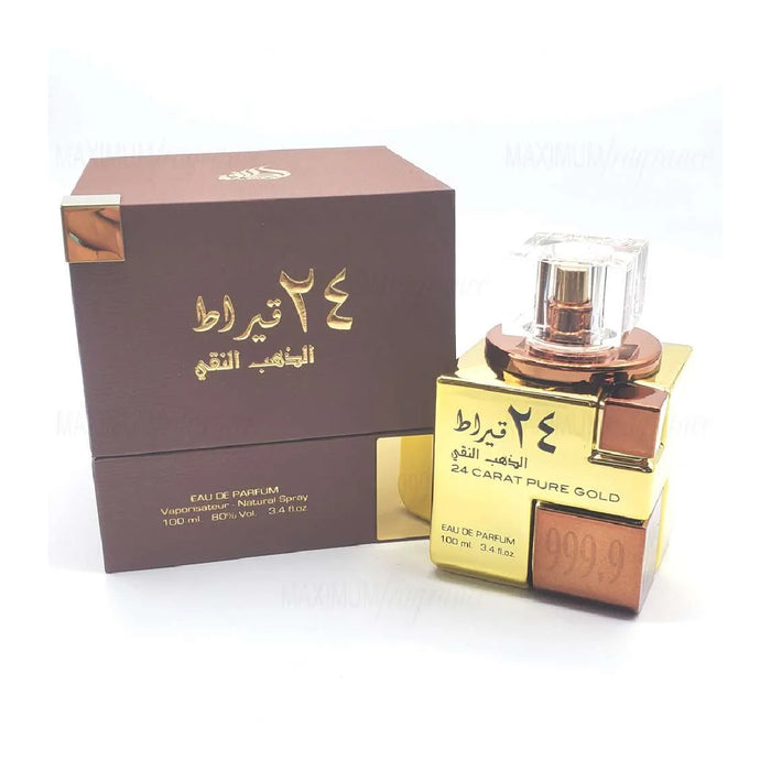 Perfume 24 Carat Pure Gold 100 Ml - Lattafa - 4